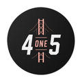 The 4One5 - Round Vinyl Sticker